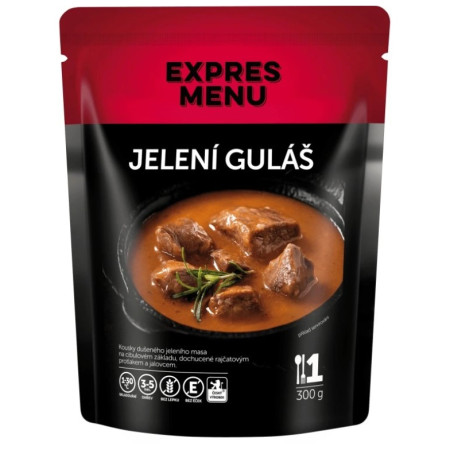 Hotové jídlo Expres menu Jelení guláš 300 g