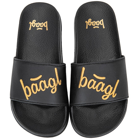 Dětské pantofle Baagl Logo Gold