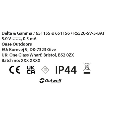 Sada žárovek Outwell Delta Light Chain