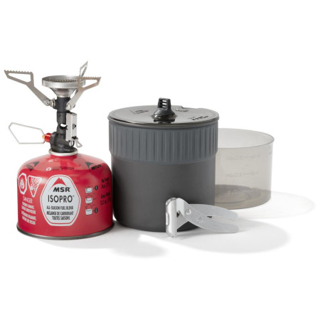 4camping.cz - Sada na vaření MSR PocketRocket Deluxe Stove Kit - šedá