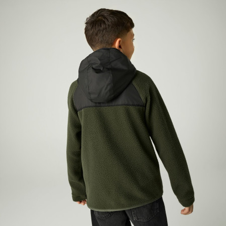 Dětská mikina Regatta Munro Hybrid Jacket DarkKhak/Blk