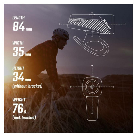 Sada světel Sigma Buster 150 + Nyte 10