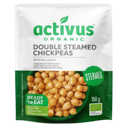 Hotové jídlo Activus Cizrna na páře bez nálevu 150 g BIO