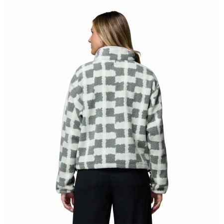 Dámská mikina Columbia Helvetia™ II Printed Cropped Half Snap