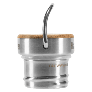 Náhradní uzávěr Klean Kanteen Classic Bamboo Loop Cap