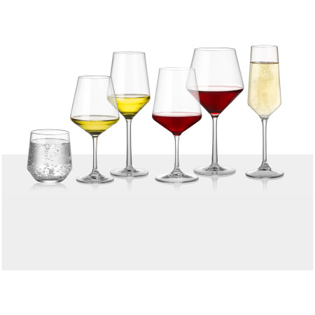 Skleničky na víno Brunner Set White Wineglass Riserva
