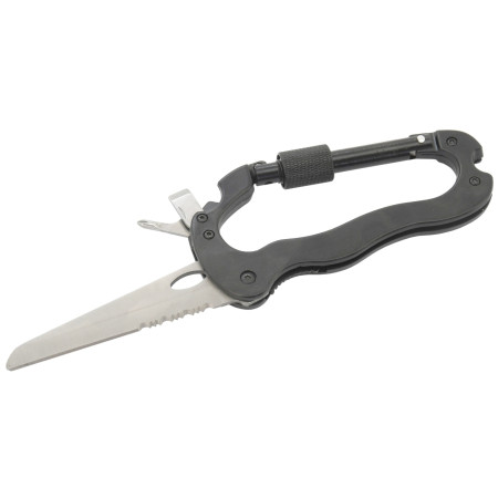 Multifunkční celokovová karabina Cattara 5in1