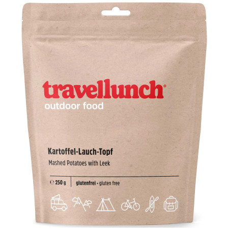 Dehydrované jídlo Travellunch Šťouchané brambory s pórkem bez lepku 250 g