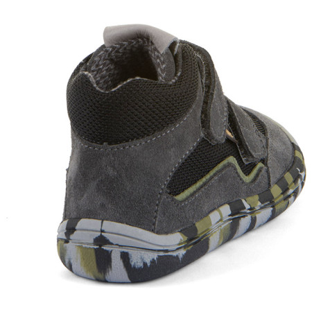 Dětské celoroční barefoot boty Froddo Barefoot Tex Fun Autumn Grey/Black
