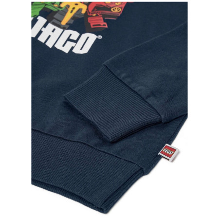 Dětská mikina LEGO® Official Merchandise Lwsian 111 Dark Navy