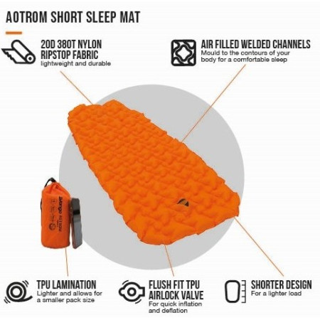 Nafukovací karimatka Vango Aotrom Short