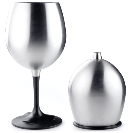 Sklenička GSI Outdoors Glacier Stainless Red Wine Gla