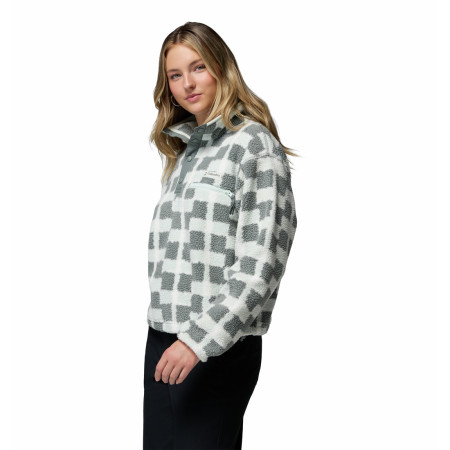 Dámská mikina Columbia Helvetia™ II Printed Cropped Half Snap