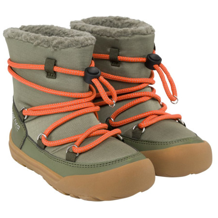 Dětské zimní boty Viking Outdoor Footwear Birch Barefoot Warm WP Pull-on Olive