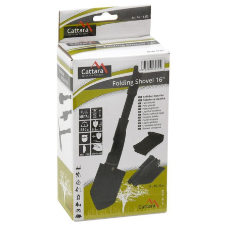 Skládací lopata Cattara Lopatka kovová 40cm