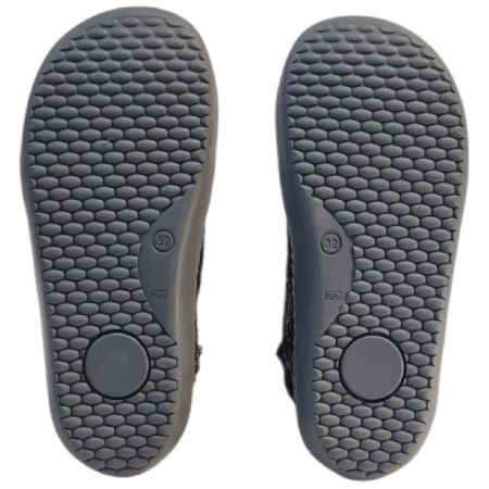Dětské barefoot boty beBare 3485SA Navy