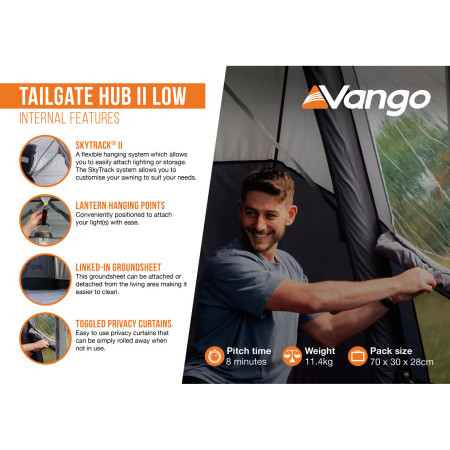 Předstan Vango Tailgate AirHub II Low