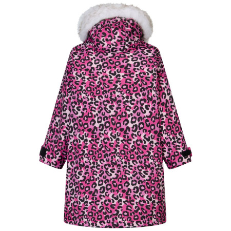Dětský nepromokavý kabát Regatta Junior Waterproof Changing Robe Pro Pink
