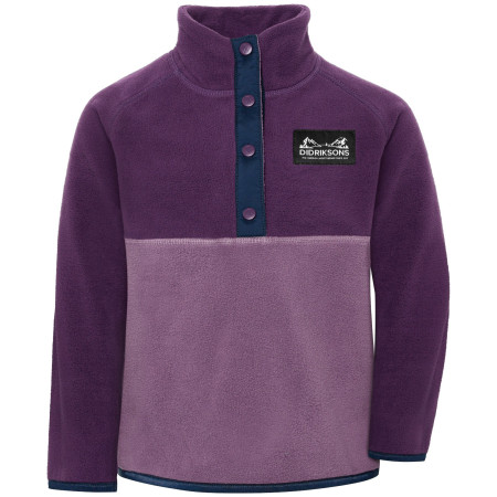Dětská mikina Didriksons Monte Kids Half Bu 6 Northen Purple
