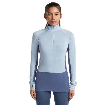Dámské funkční triko Icebreaker Wom Mer 260 ZoneKnit LS Half Zip
