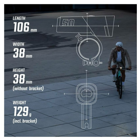 Sada světel Sigma Aura 50 + Hiro 10