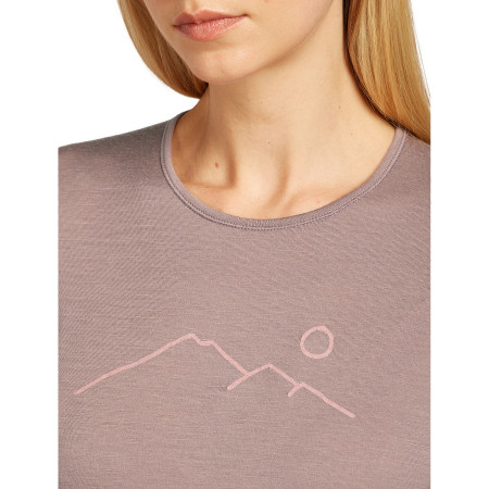 Dámské funkční triko Icebreaker Women Merino 200 Oasis LS Crewe Rainer Ridge