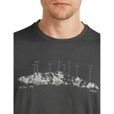 Pánské tričko Icebreaker Men Merino 150 Tech Lite SS Tee The Peaks