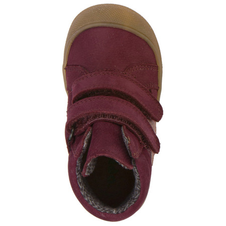 Dětské celoroční barefoot boty Froddo Ollie Tex Bordeaux