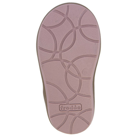Dětské celoroční barefoot boty Froddo Ollie Lumi Tex Pink Shine