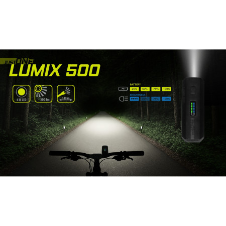 Přední světlo Just One LUMIX 500