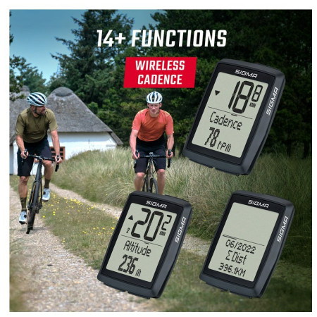 Cyklocomputer Sigma BC 14.0 WL STS/CAD