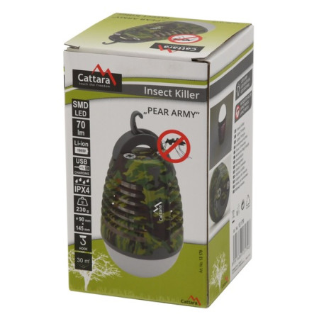 LED svítilna Cattara PEAR ARMY