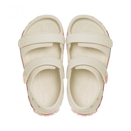 Dětské sandály Crocs Crocband Cruiser Glow Confetti Band Sandal Summit White/Guava
