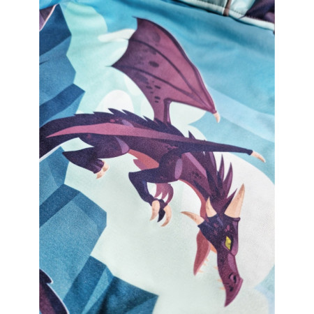 Dětská softshellová bunda WAMU Dragon Fantasy