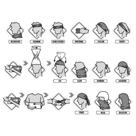 Šátek Buff Lightweight Merino Wool