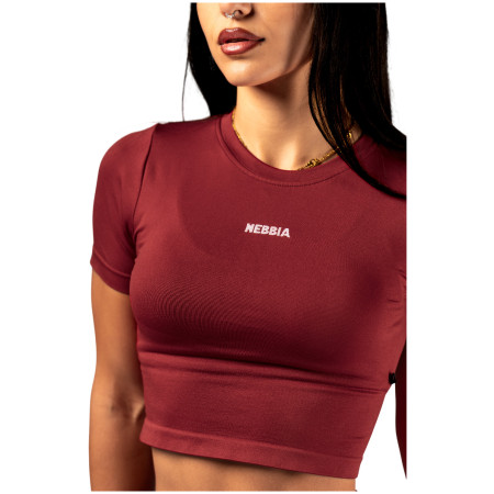 Dámský top Nebbia Seamless crop top with SS Power