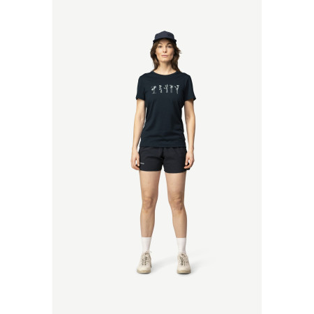 Dámské triko Devold Classic "Flowers" Tee Wmn