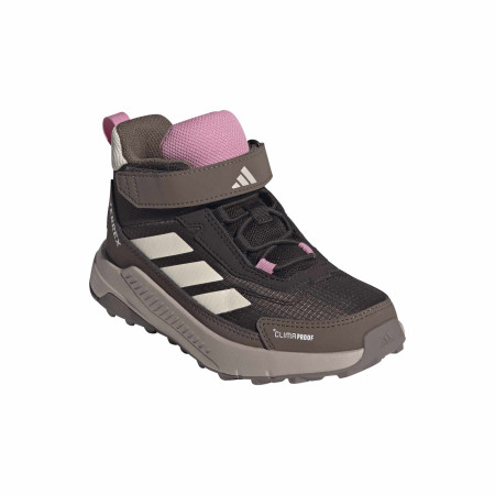 Dětské boty Adidas Terrex Anylander Mid Climaproof Brown