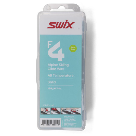 Vosk Swix Skluzný vosk F4 180g