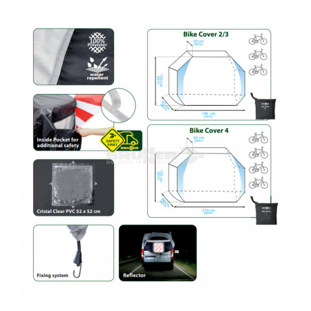 Krycí plachta Brunner Plachta na kolo 2/3