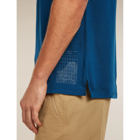 Pánské funkční triko Icebreaker Merino Blend 125 Cool-Lite™ Sphere SS Tee Beta