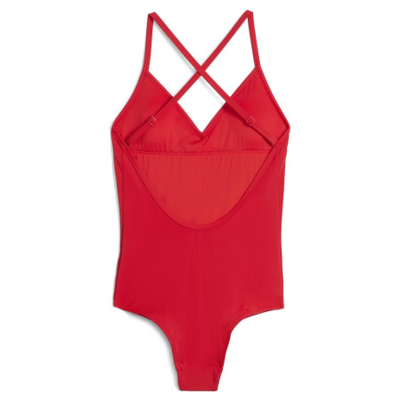 Dámské plavky Puma V-neck Padded Swimsuit
