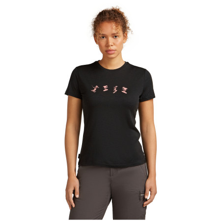 Dámské triko Icebreaker Women Merino 150 Tech Lite SS Tee Snow Day