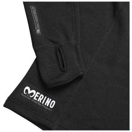 Pánská funkční mikina Progress Torez Zip Merino