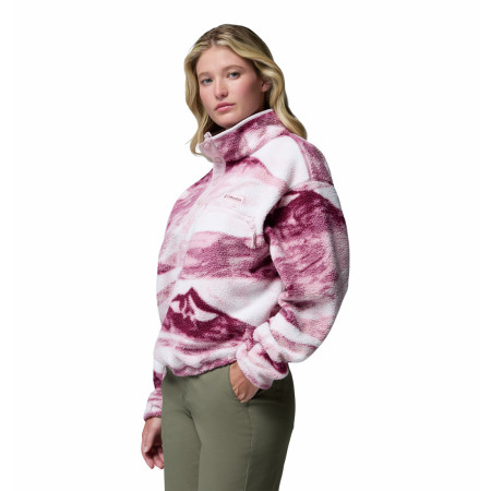 Dámská mikina Columbia Helvetia™ II Printed Cropped Half Snap