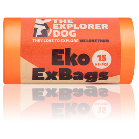 Sáčky na exkrementy Explorer Dog Eko Exbags 60 ks