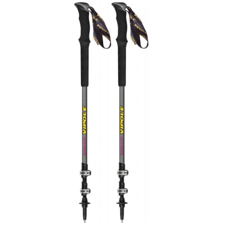 Trekingové hole Vipole Base Camp Ql Mid Violet Dlx