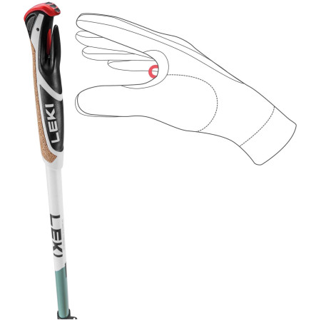 Nordic walking hole Leki Spin Shark SL