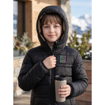 Dětská zimní bunda Alpine Pro Douwo Black