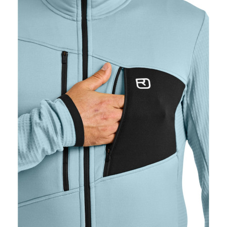 Pánská mikina Ortovox Fleece Grid Jacket M